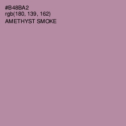#B48BA2 - Amethyst Smoke Color Image